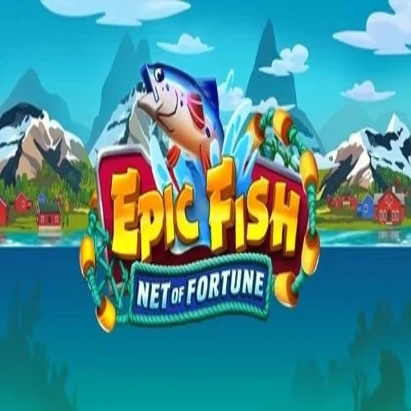 Epic Fish Net of Fortune logo by Quickspin at Spinstein Casino