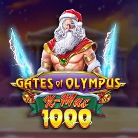 Gates of Olympus Xmas 1000 slot icon by Pragmatic Play, available at Spinstein Casino