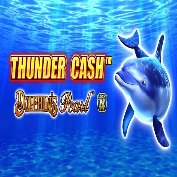 Thunder Cash Dolphins Pearl logo by Novomatic Spinstein Casino